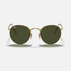 RayBan Round Metal Sunglasses